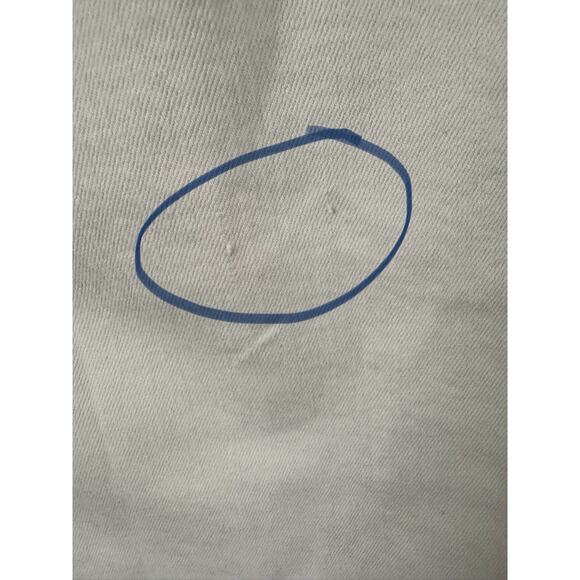 NWT Madewell Emmett Wide Leg Cropped Welt Pocket White Jeans Size 33 - Picture 9 of 12